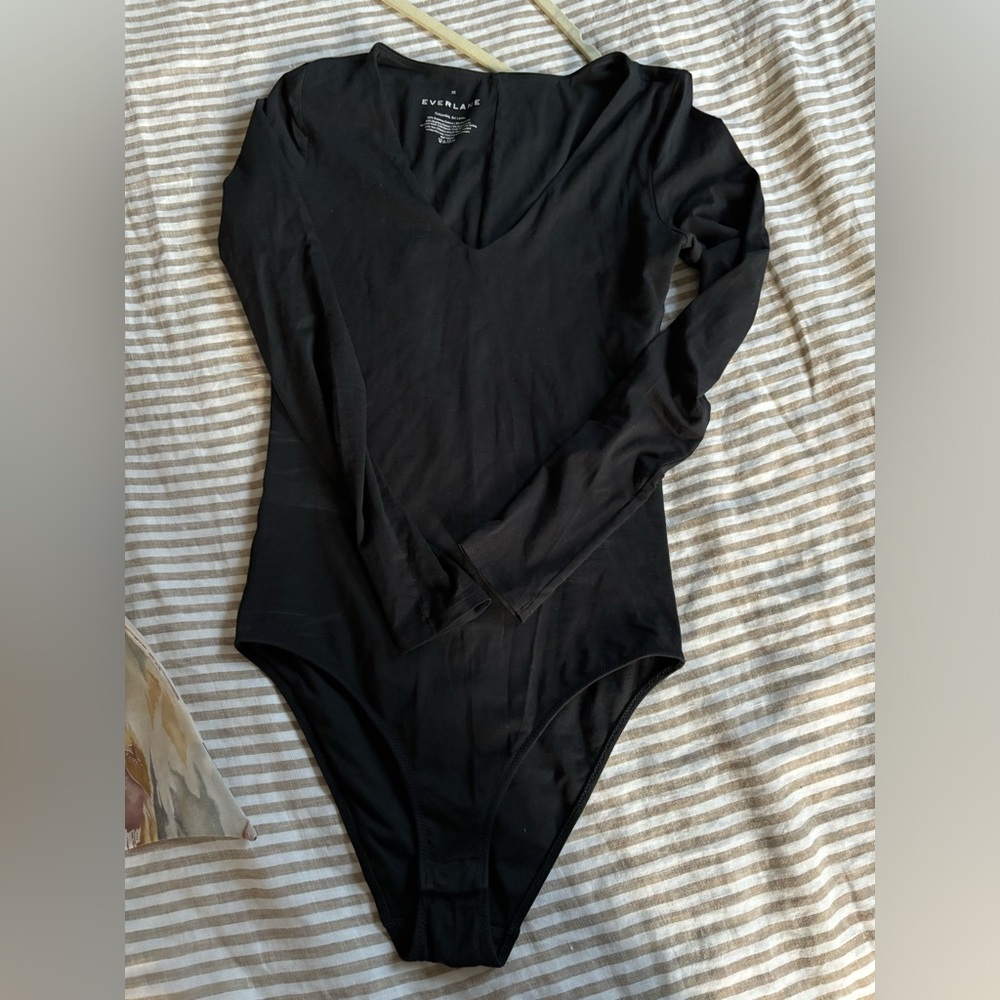 Everlane V-neck Bodysuit